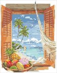 (image for) Tropical Vacation Window